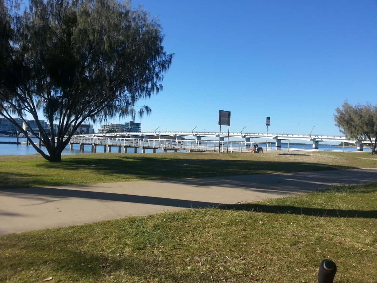Qld Gold Coast Paradise Point Parklands Pram Walks